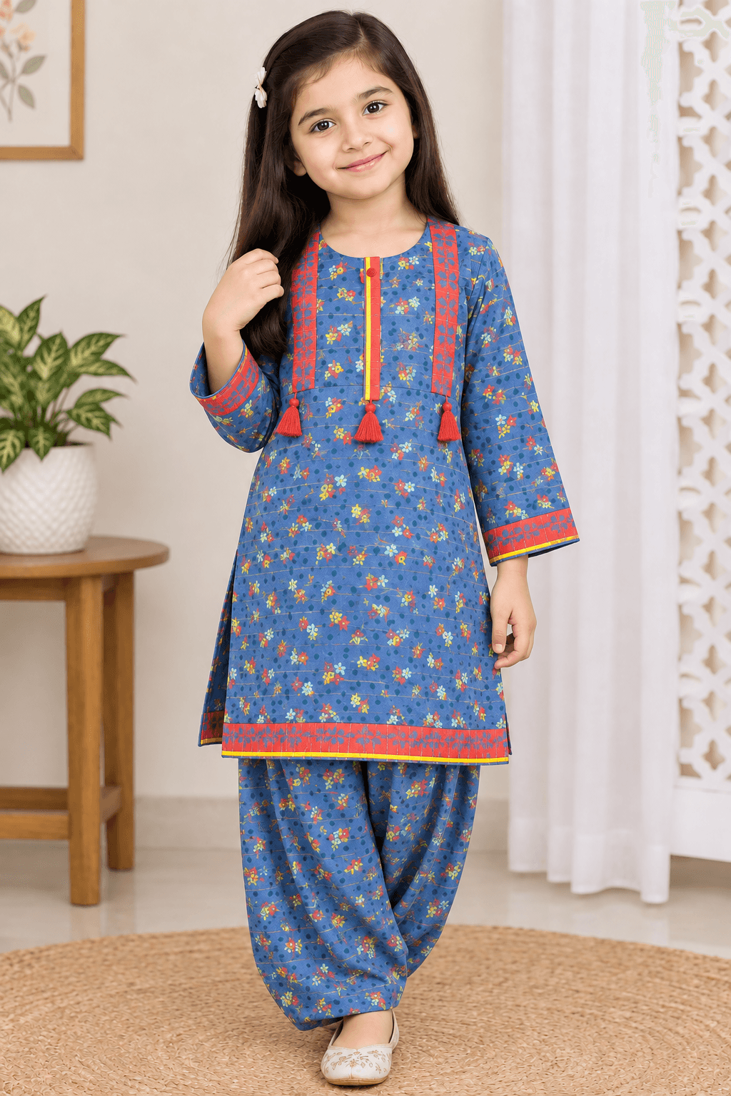 Printed khaddar